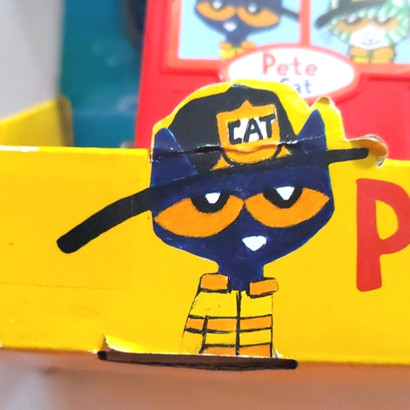 : NWT Pete the Cat: Firefighter Pete with Fire truck fireman - Picture 9 of 10